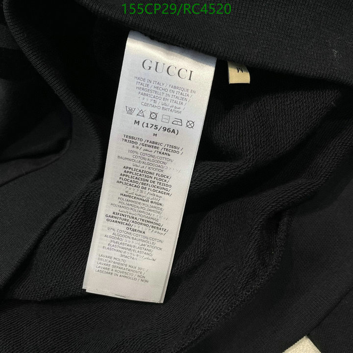 Gucci-Clothing Code: RC4520 $: 155USD