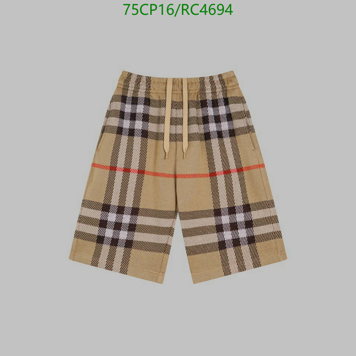 Burberry-Clothing Code: RC4694 $: 79USD