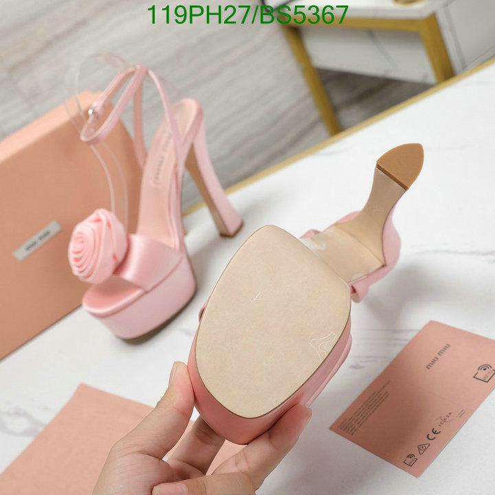 Miu Miu-Women Shoes Code: BS5367 $: 119USD