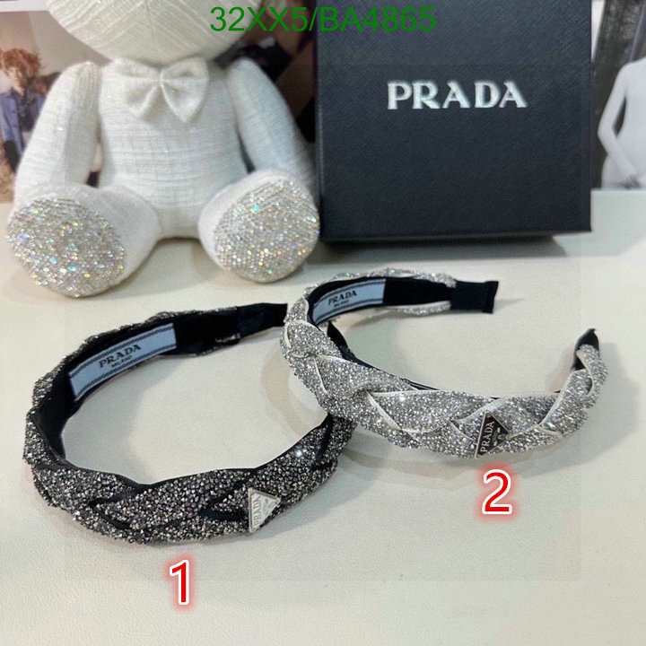 Prada-Headband Code: BA4865 $: 32USD