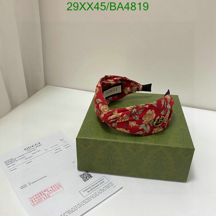 Gucci-Headband Code: BA4819 $: 29USD