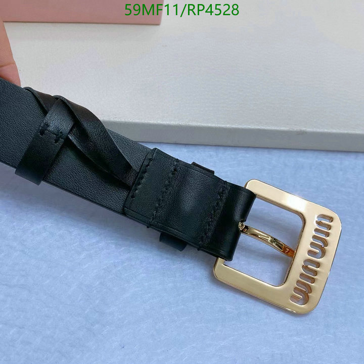 MIU MIU-Belts Code: RP4528 $: 59USD