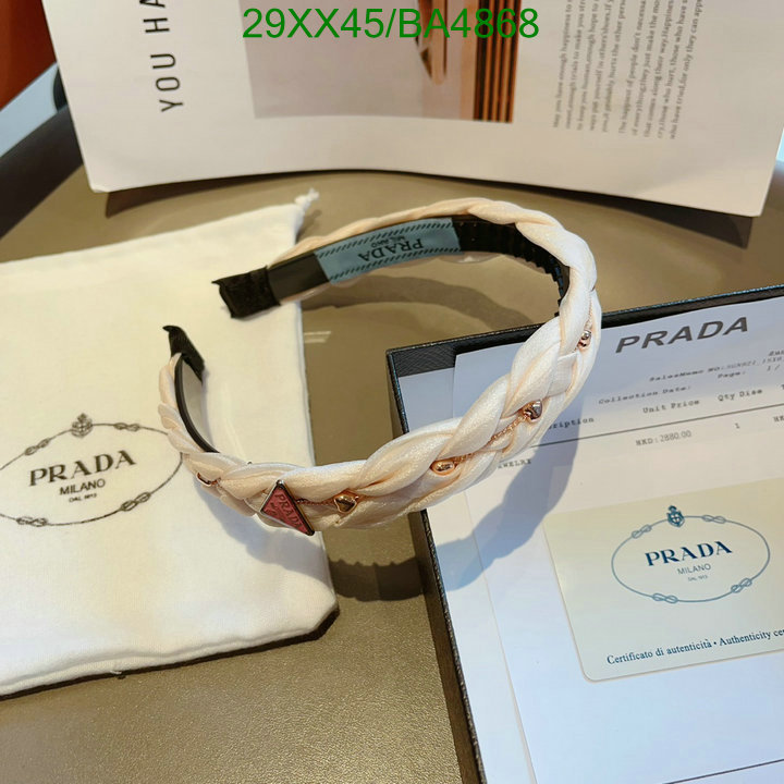 Prada-Headband Code: BA4868 $: 29USD