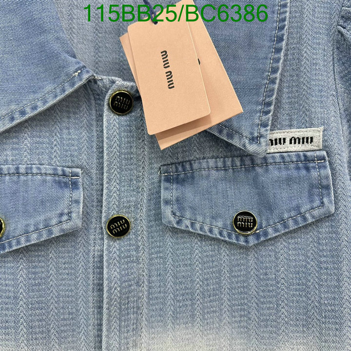 MIUMIU-Clothing Code: BC6386 $: 115USD