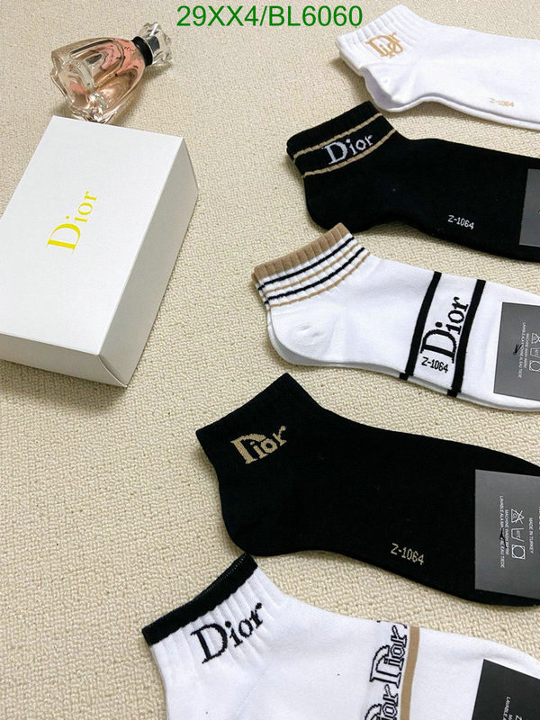 Dior-Sock Code: BL6060 $: 29USD