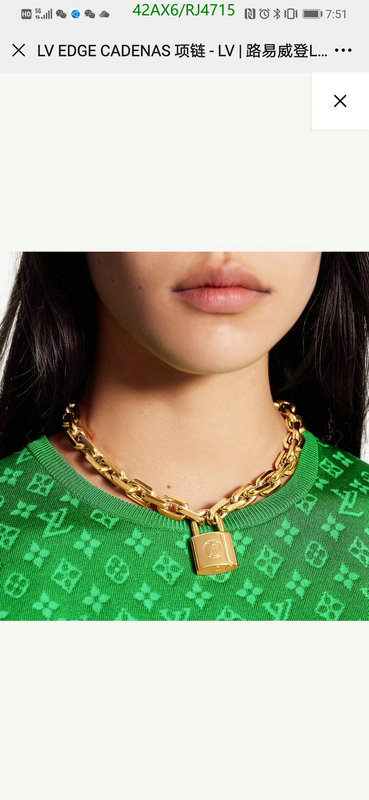 LV-Jewelry Code: RJ4715 $: 42USD