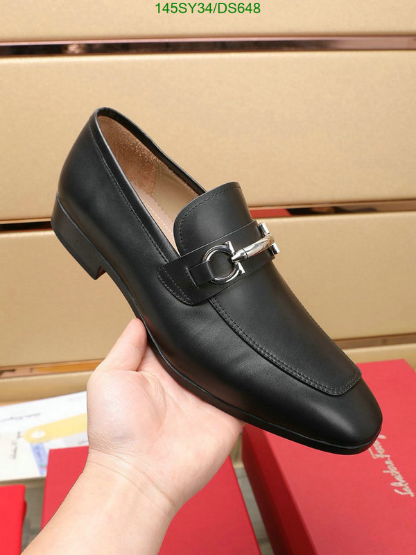 Ferragamo-Men shoes Code: DS648 $: 145USD