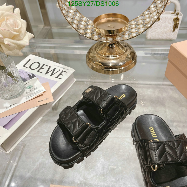 Miu Miu-Women Shoes Code: DS1006 $: 125USD