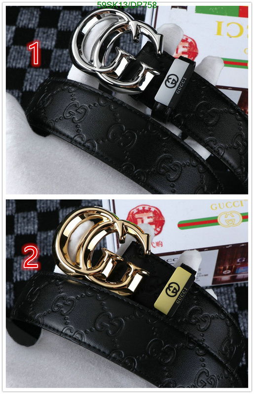 Gucci-Belts Code: DP758 $: 59USD