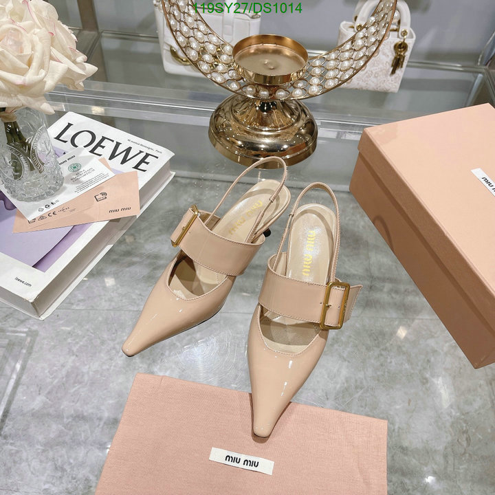 Miu Miu-Women Shoes Code: DS1014 $: 119USD