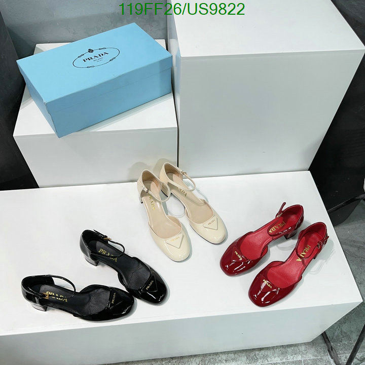 Prada-Women Shoes Code: US9822 $: 119USD