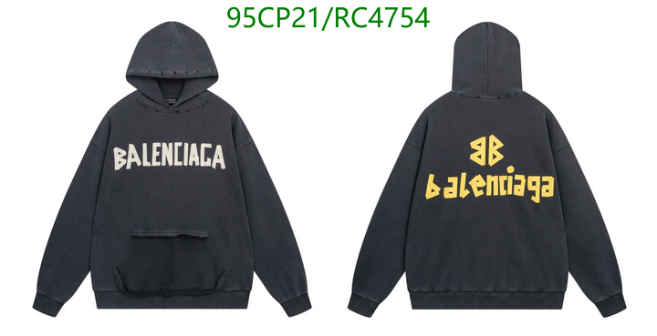 Balenciaga-Clothing Code: RC4754 $: 95USD