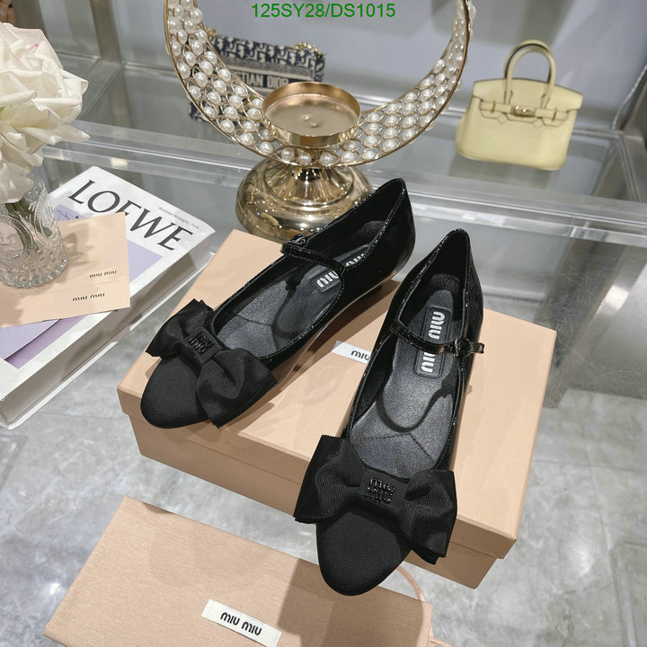 Miu Miu-Women Shoes Code: DS1015 $: 125USD