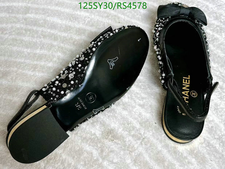 Chanel-Women Shoes Code: RS4578 $: 125USD