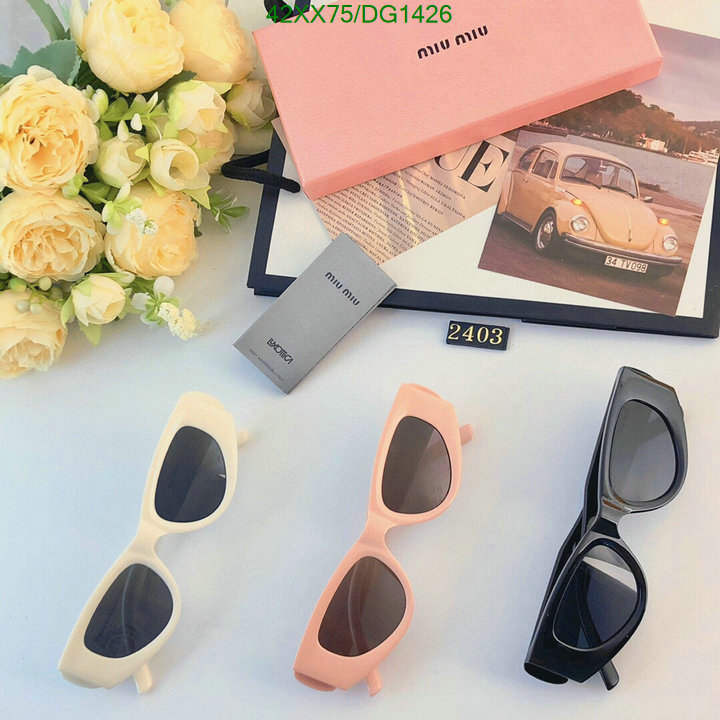 MiuMiu-Glasses Code: DG1426 $: 42USD