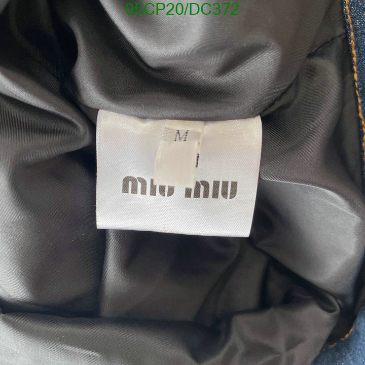 MIUMIU-Clothing Code: DC372 $: 95USD