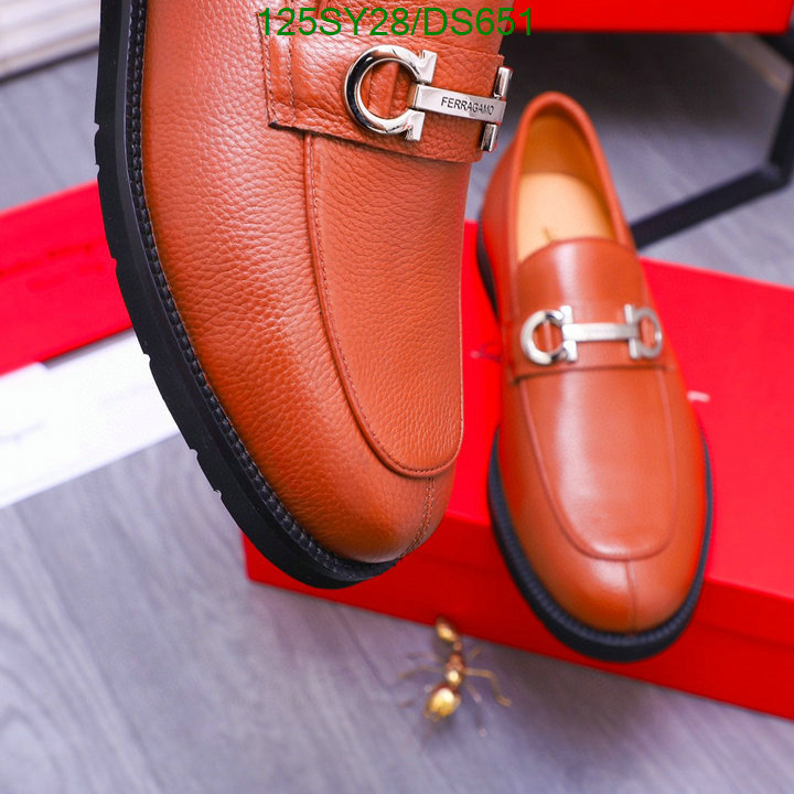 Ferragamo-Men shoes Code: DS651 $: 125USD