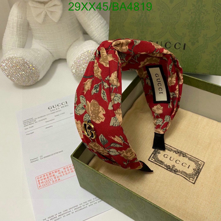 Gucci-Headband Code: BA4819 $: 29USD