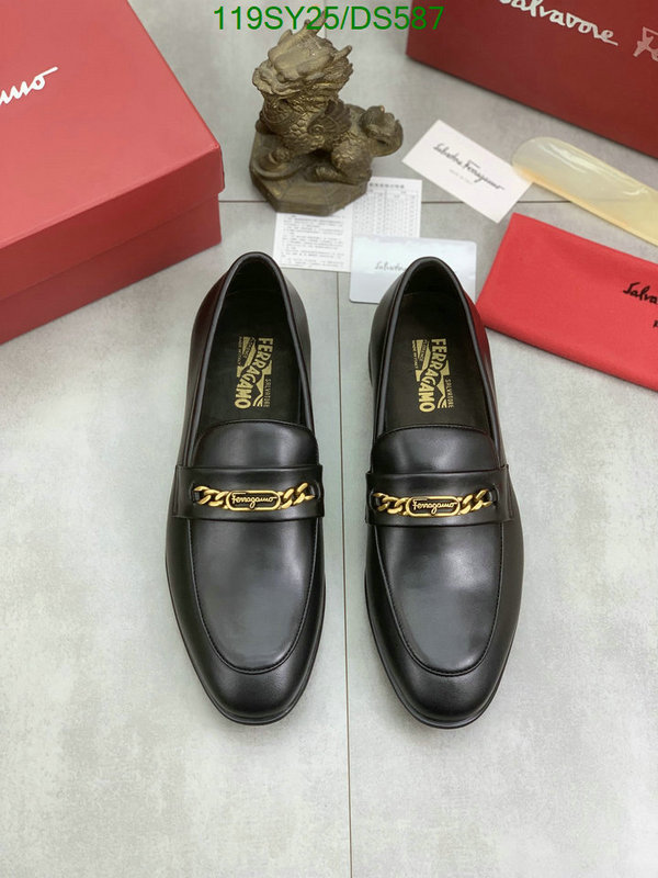 Ferragamo-Men shoes Code: DS587 $: 119USD