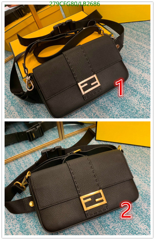 Fendi-Bag-Mirror Quality Code: LB2686 $: 279USD