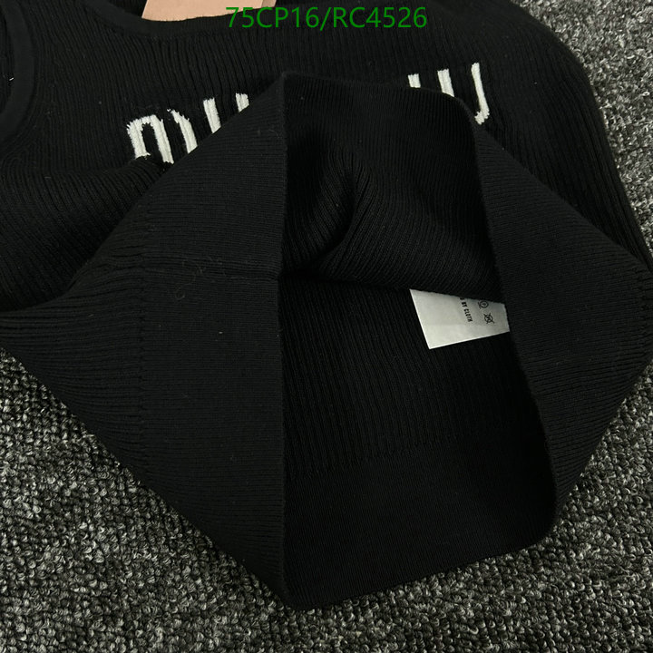 MIUMIU-Clothing Code: RC4526 $: 75USD
