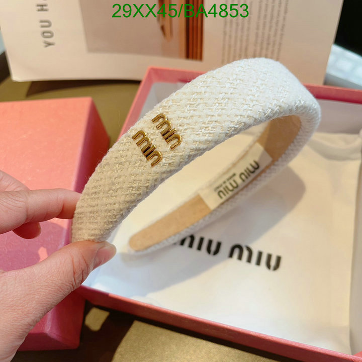 MIU MIU-Headband Code: BA4853 $: 29USD