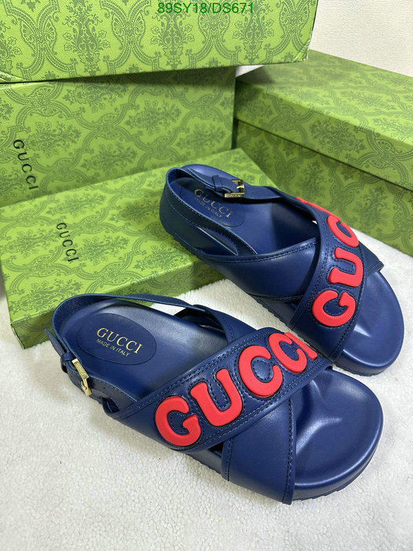 Gucci-Men shoes Code: DS671 $: 89USD