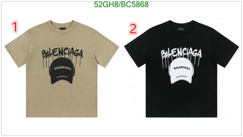 Balenciaga-Clothing Code: BC5868 $: 52USD