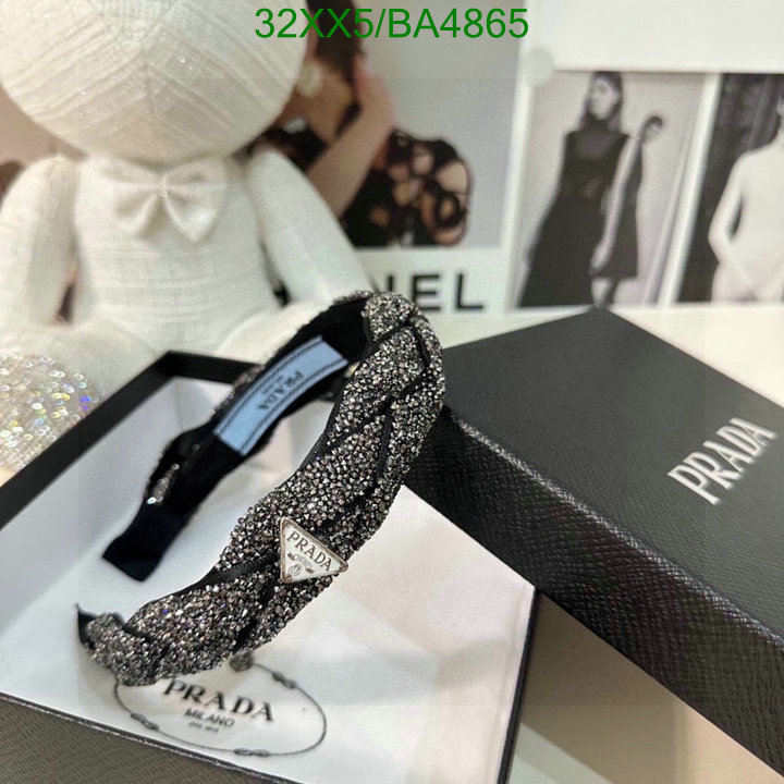 Prada-Headband Code: BA4865 $: 32USD