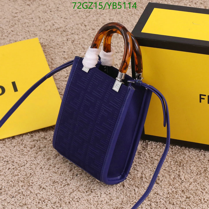 Fendi-Bag-4A Quality Code: YB5114 $: 72USD