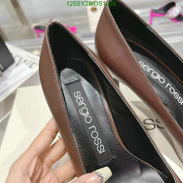 Sergio Rossi-Women Shoes Code: DS1026 $: 125USD