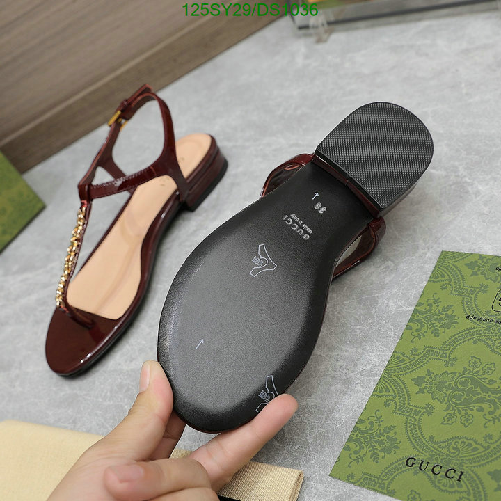 Gucci-Women Shoes Code: DS1036 $: 125USD