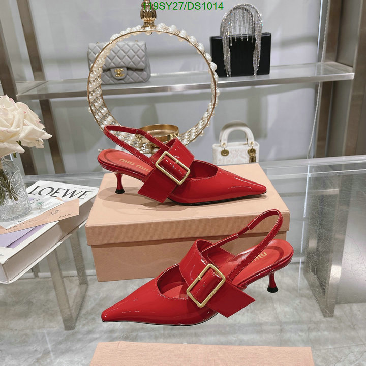 Miu Miu-Women Shoes Code: DS1014 $: 119USD