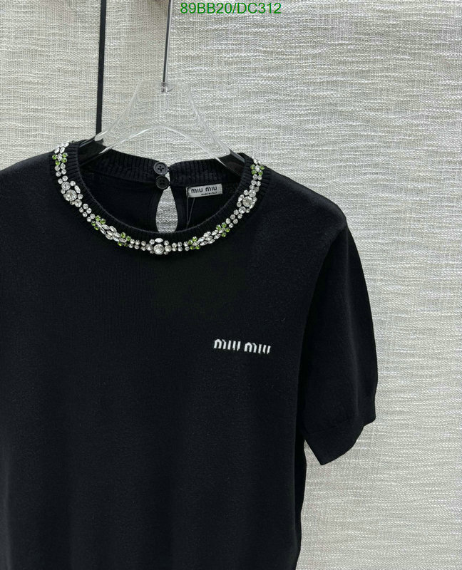 MIUMIU-Clothing Code: DC312 $: 89USD