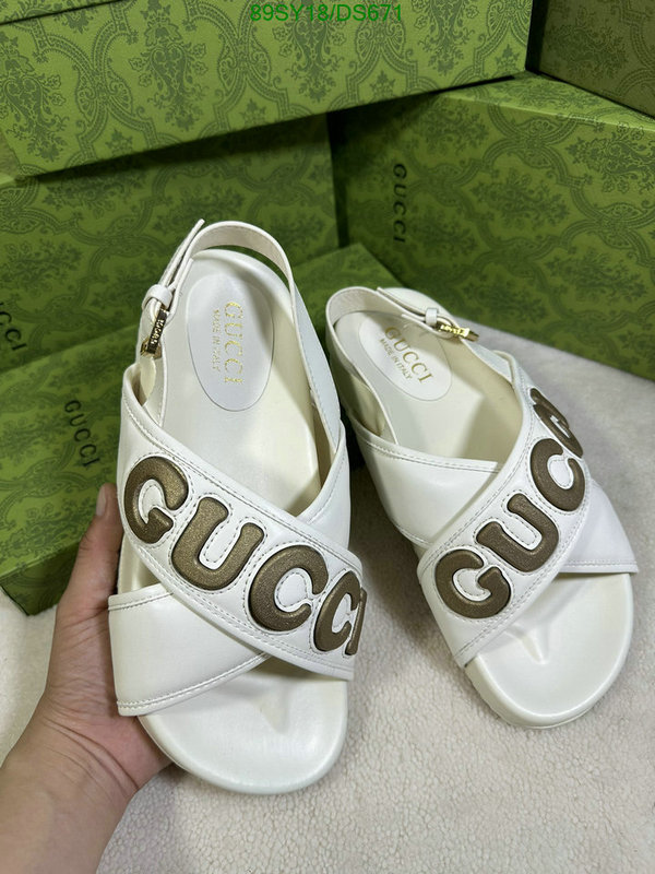 Gucci-Women Shoes Code: DS671 $: 89USD