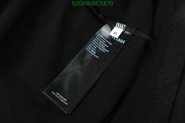 Balenciaga-Clothing Code: BC5870 $: 52USD