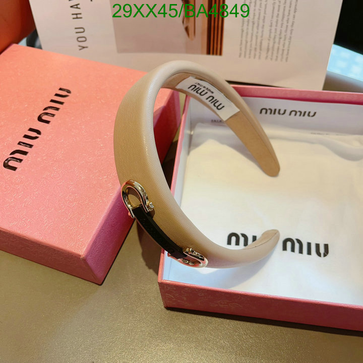 MIU MIU-Headband Code: BA4849 $: 29USD