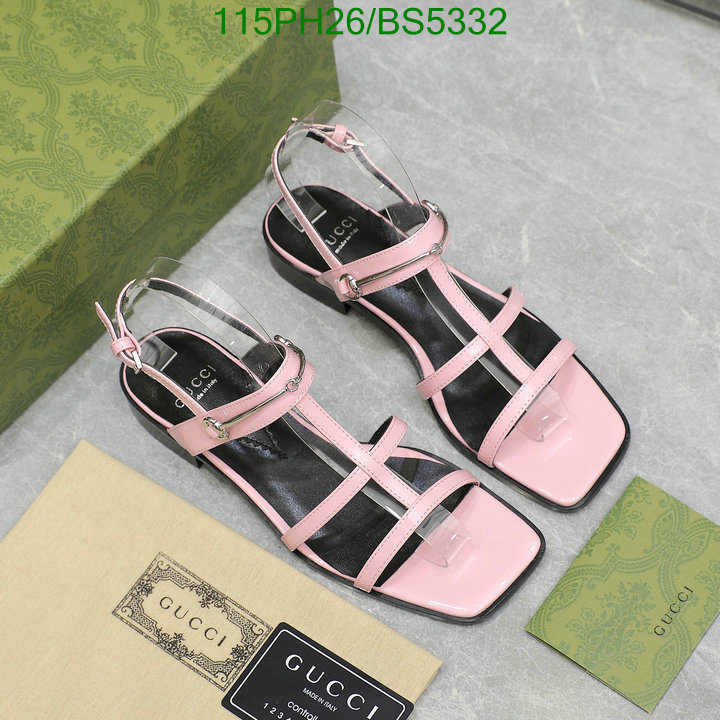 Gucci-Women Shoes Code: BS5332 $: 115USD