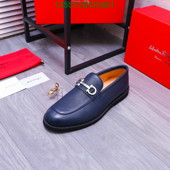 Ferragamo-Men shoes Code: DS651 $: 125USD