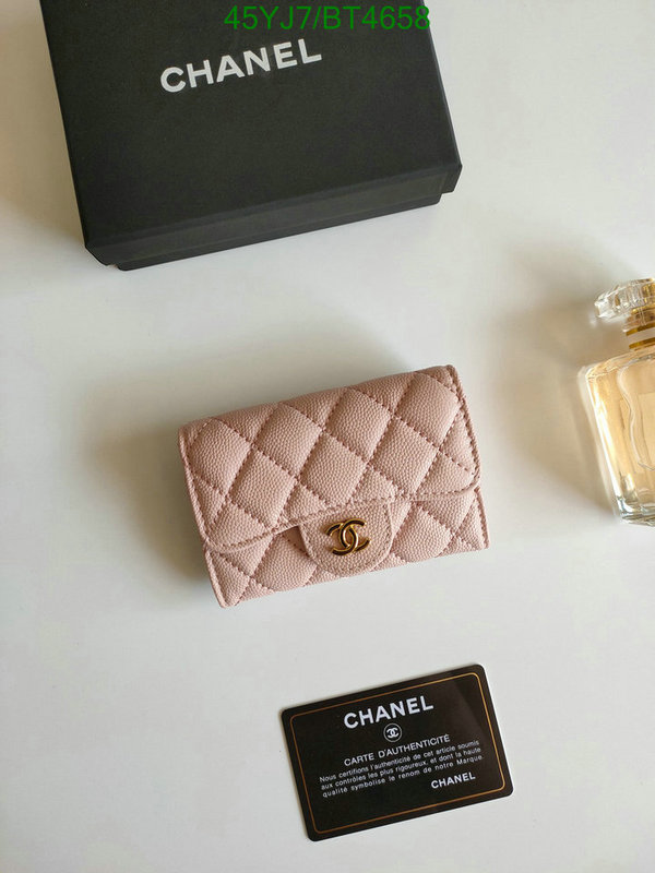 Chanel-Wallet(4A) Code: BT4658 $: 45USD