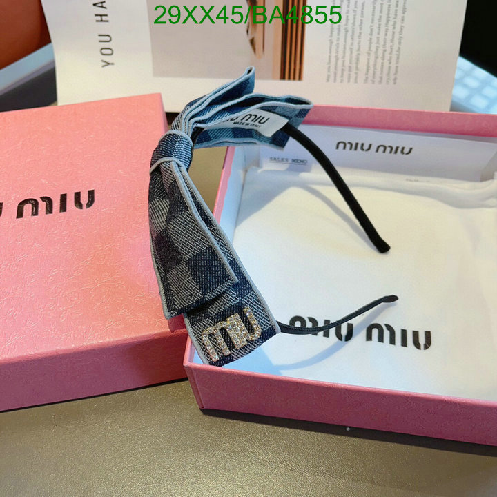 MIU MIU-Headband Code: BA4855 $: 29USD