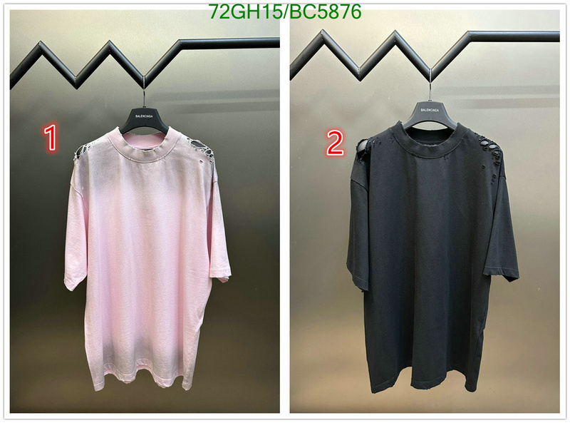 Balenciaga-Clothing Code: BC5876 $: 72USD