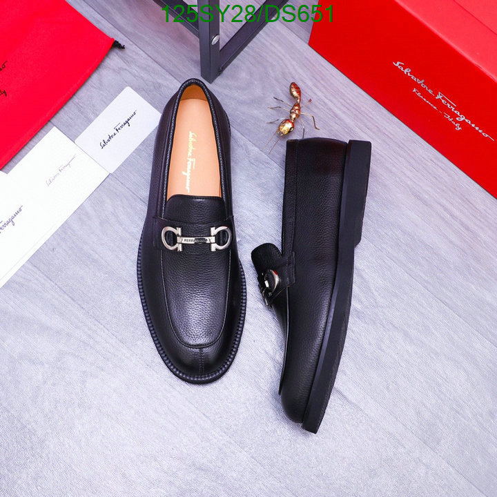 Ferragamo-Men shoes Code: DS651 $: 125USD