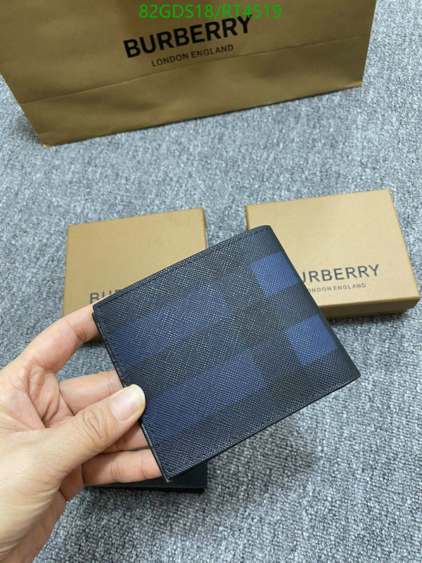 Burberry-Wallet Mirror Quality Code: RT4519 $: 82USD