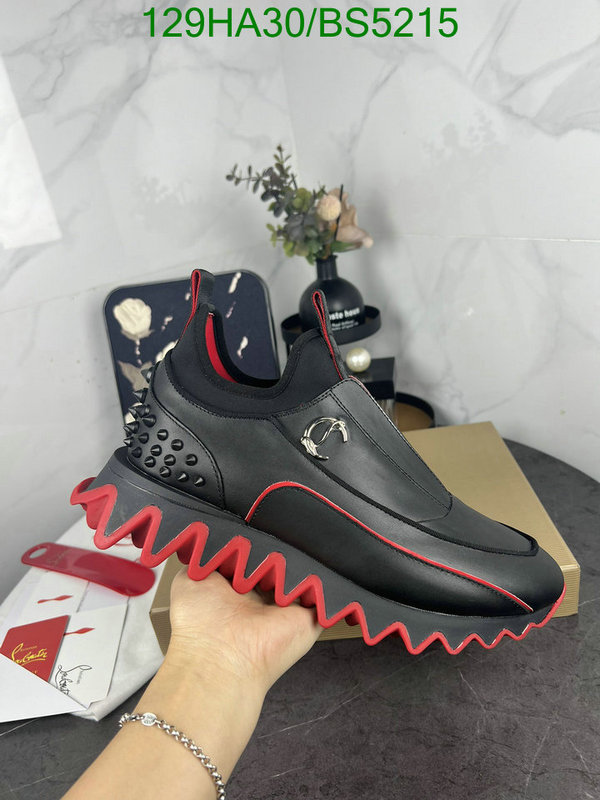 Christian Louboutin-Men shoes Code: BS5215 $: 129USD