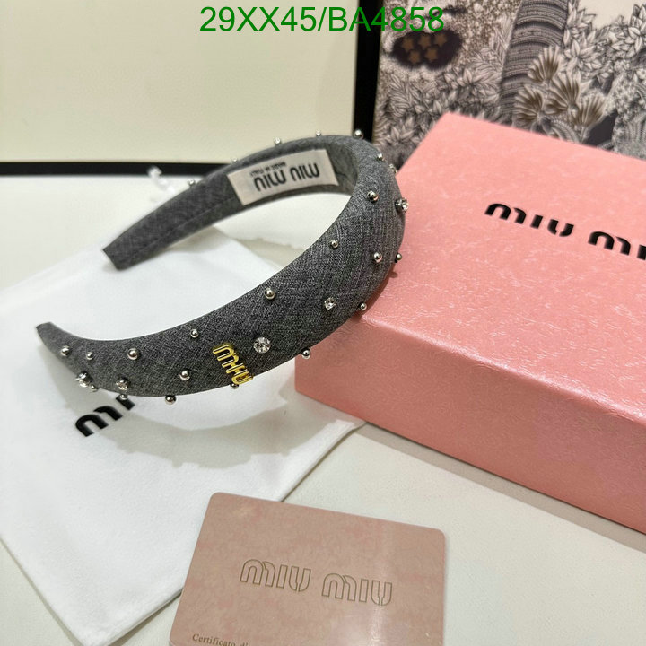 MIU MIU-Headband Code: BA4858 $: 29USD