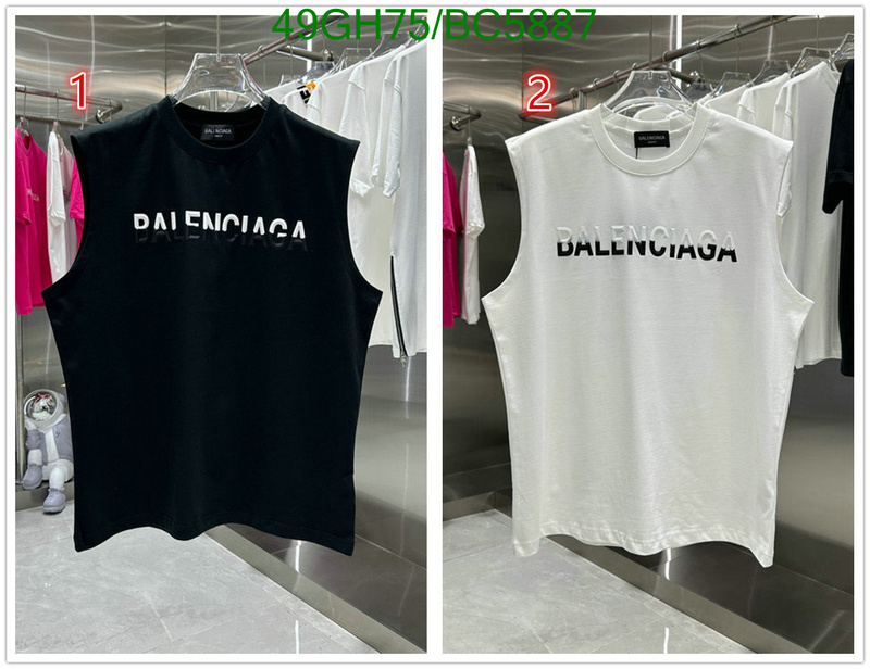 Balenciaga-Clothing Code: BC5887 $: 49USD