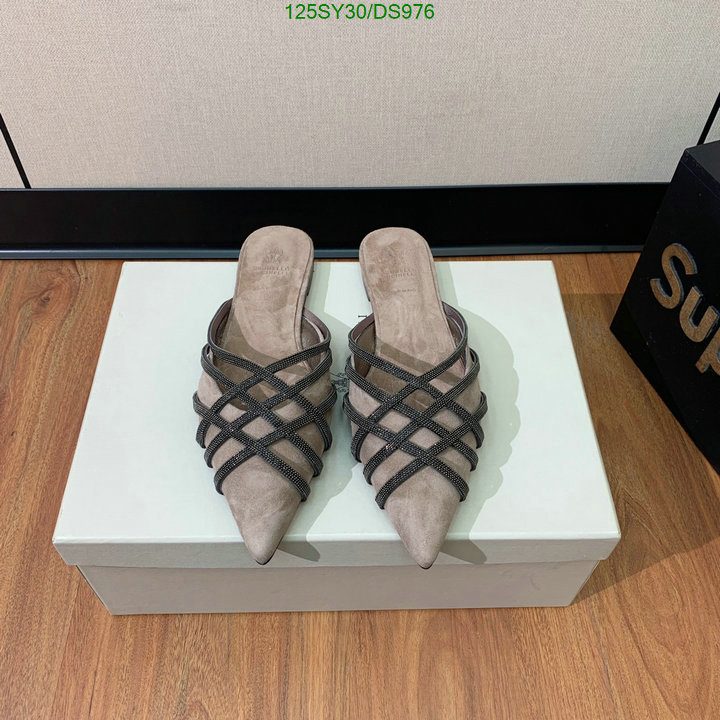 Brunello Cucinelli-Women Shoes Code: DS976 $: 125USD