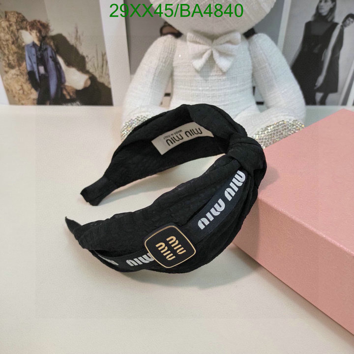 MIU MIU-Headband Code: BA4840 $: 29USD