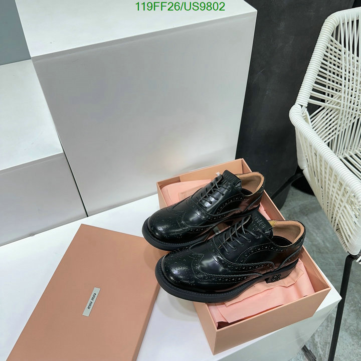 Miu Miu-Women Shoes Code: US9802 $: 119USD